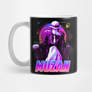 Muzan Kibutsuji Retro Art Mug